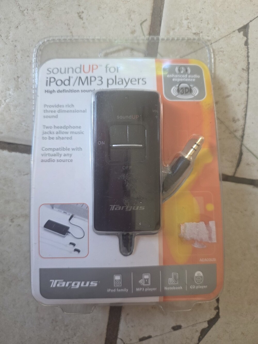 Sound Up For 1pod / Mp3 Players High Definition Sound Enhancer New!
